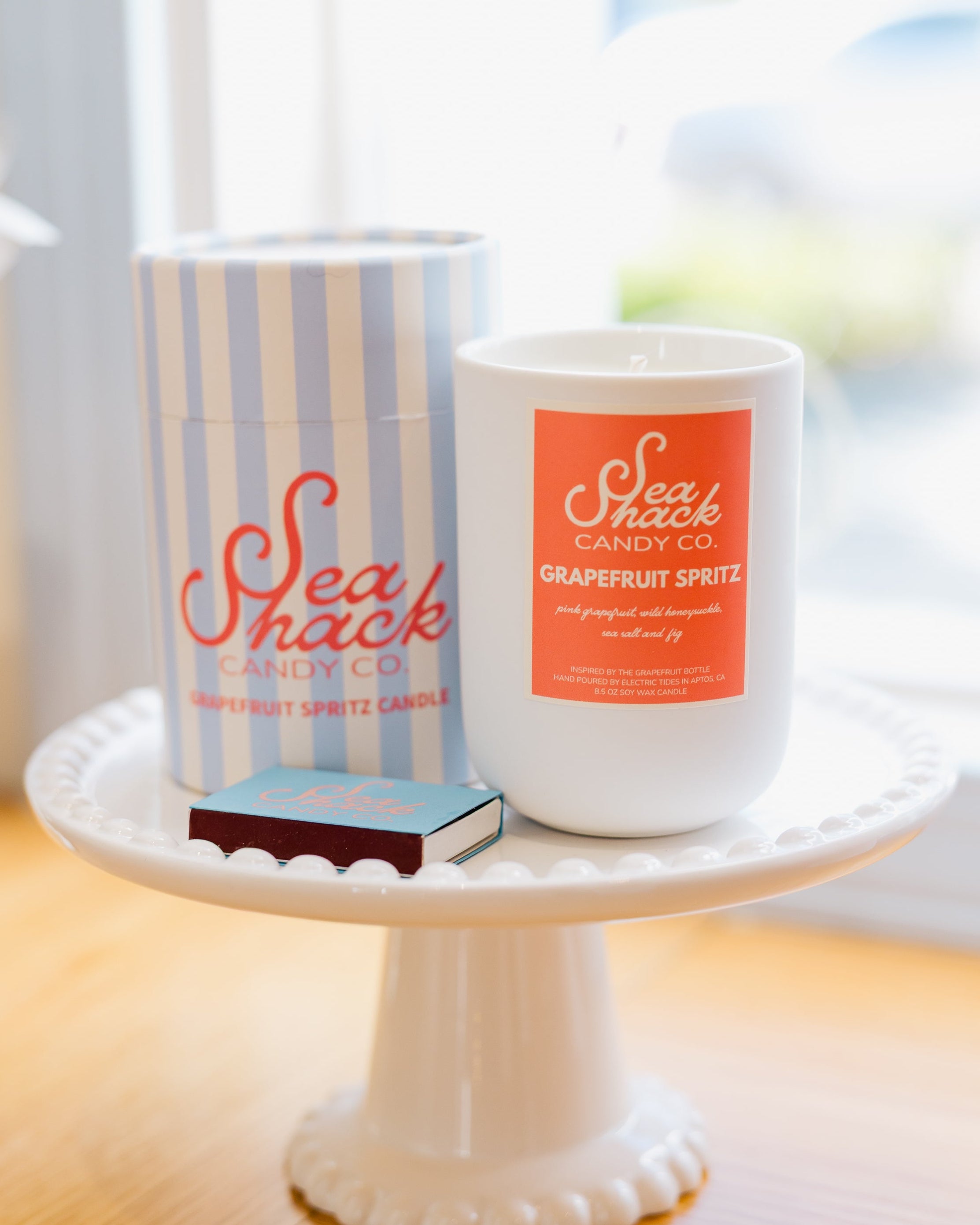 Grapefruit Spritz Candle – Sea Shack Candy Co.