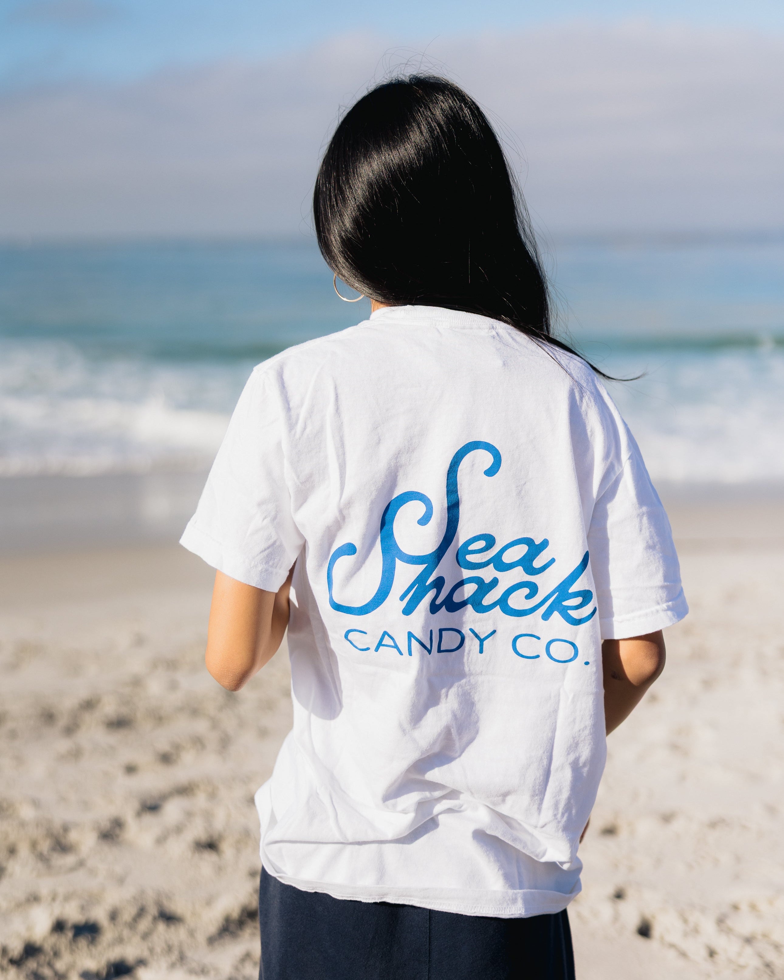 White Adult Pocket Tee