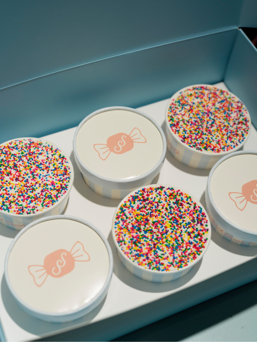 Sea Shack's Birthday Dot Cake Box