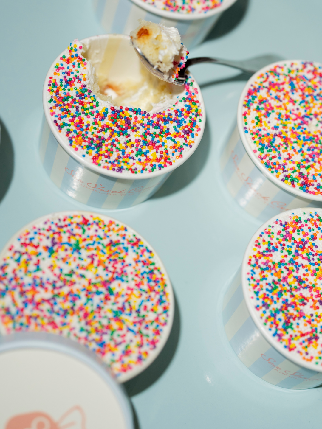 Sea Shack's Birthday Dot Cake Box